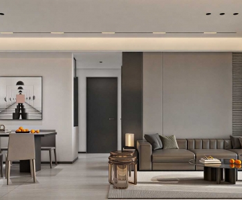 Modern A Living Room-ID:784800192