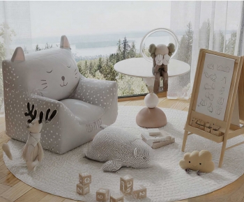 Modern Children's Sofa-ID:133511071