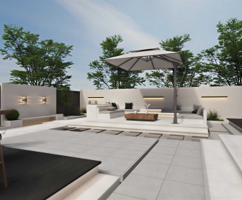 Modern Courtyard/landscape-ID:518538007