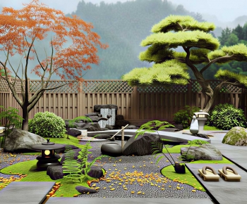 New Chinese Style Courtyard/landscape-ID:541044954