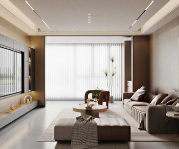 Modern A Living Room-ID:267860898