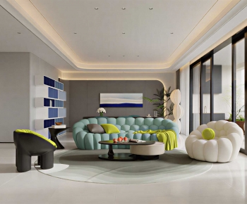 Modern A Living Room-ID:342498068