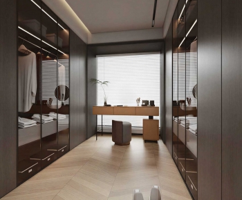 Modern Clothes Storage Area-ID:732242117