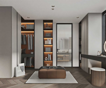 Modern Clothes Storage Area-ID:680761104