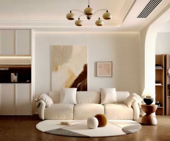 Wabi-sabi Style A Living Room-ID:828659594