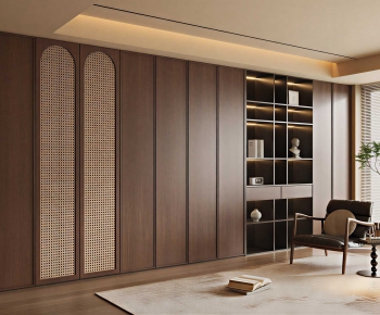 Modern Clothes Storage Area-ID:287941933