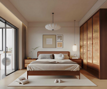 Retro Style Bedroom-ID:524822009