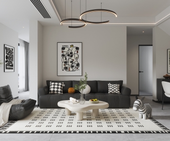 Modern A Living Room-ID:426121001