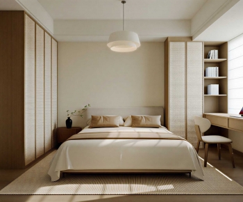 New Chinese Style Bedroom-ID:743221049