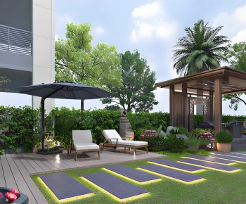 Modern Courtyard/landscape-ID:870330396