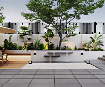 Modern Courtyard/landscape-ID:362032891