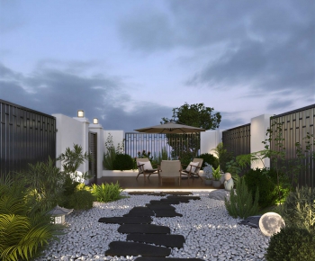 Modern Courtyard/landscape-ID:402175907
