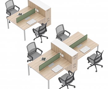 Modern Office Desk And Chair-ID:492566112