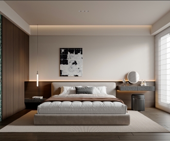 Modern Bedroom-ID:607819089