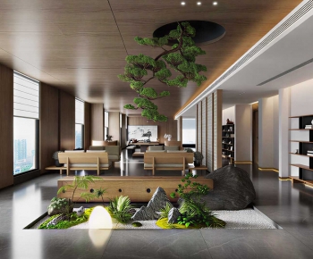 New Chinese Style Office Tea Room-ID:247648958