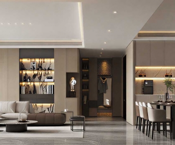 Modern A Living Room-ID:362171895