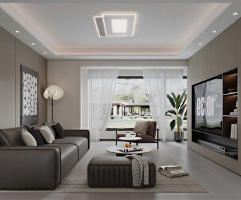 Modern A Living Room-ID:319271091