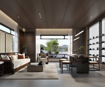 New Chinese Style Tea House-ID:771421911