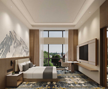 New Chinese Style Guest Room-ID:961880744