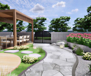  Courtyard/landscape-ID:663880113