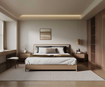 New Chinese Style Bedroom-ID:870474107