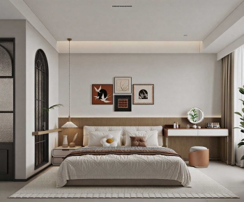 Modern Bedroom-ID:678278928