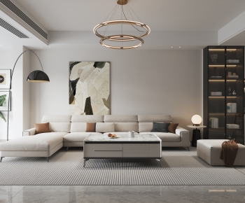 Modern A Living Room-ID:634044893