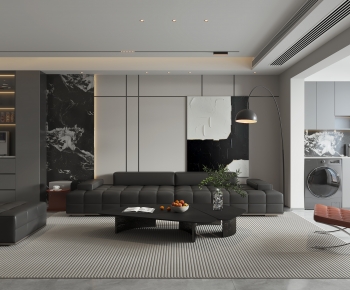 Modern A Living Room-ID:910201077