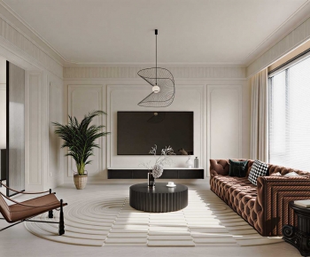 French Style A Living Room-ID:805772071