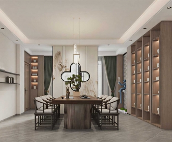 New Chinese Style Tea House-ID:275274998