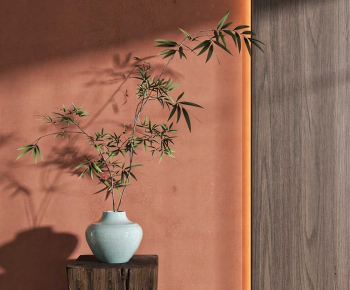 New Chinese Style Aquatic Green Plant-ID:719094994