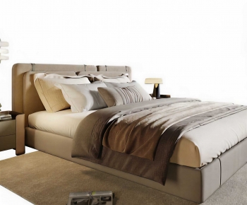 Modern Double Bed-ID:955140678