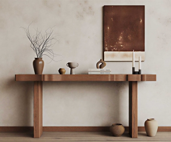 Wabi-sabi Style Console-ID:464426999
