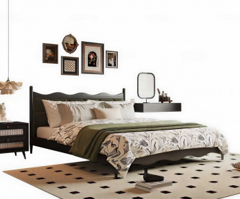 French Style Double Bed-ID:138659956