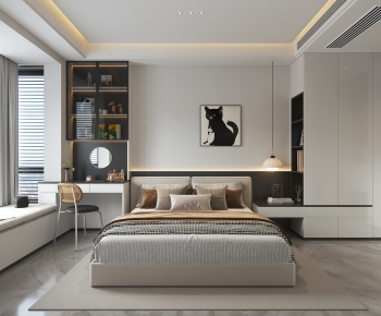 Modern Bedroom-ID:184243929