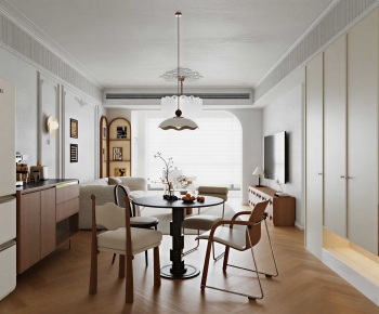 American Style Dining Room-ID:296284916