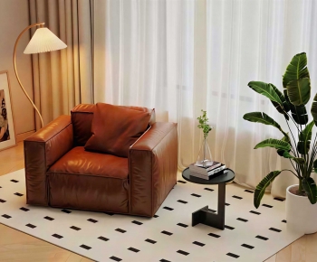 Modern Single Sofa-ID:554905896