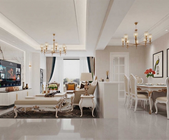 European Style A Living Room-ID:643935924