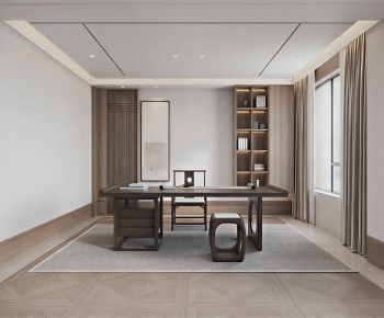 New Chinese Style Study Space-ID:712491042