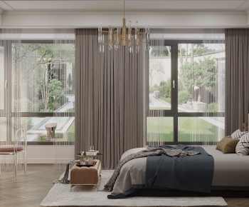 French Style Bedroom-ID:691227912