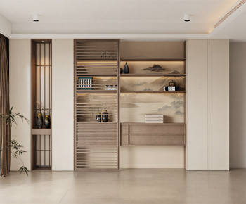 New Chinese Style Bookcase-ID:450589905