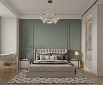 French Style Bedroom-ID:365463978