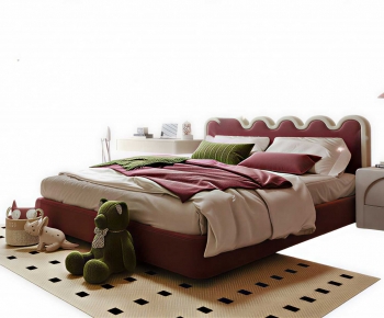 Modern Child's Bed-ID:439078095