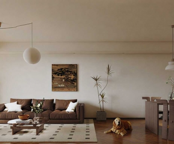 Modern A Living Room-ID:709229955