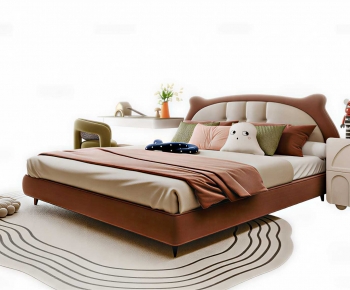 Modern Child's Bed-ID:344329128