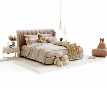 Modern Child's Bed-ID:583208088