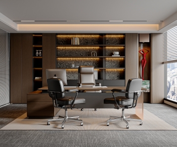 Modern Manager's Office-ID:706579725