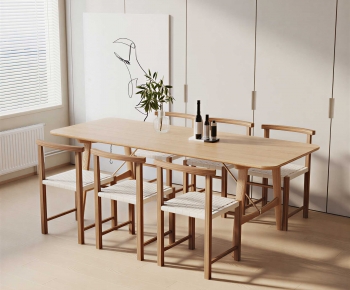 Modern Dining Table And Chairs-ID:102269681