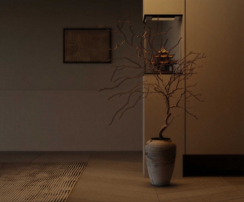 Wabi-sabi Style Dried Branch-ID:320436007