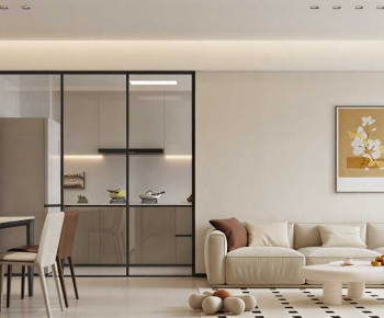 Modern A Living Room-ID:133228062